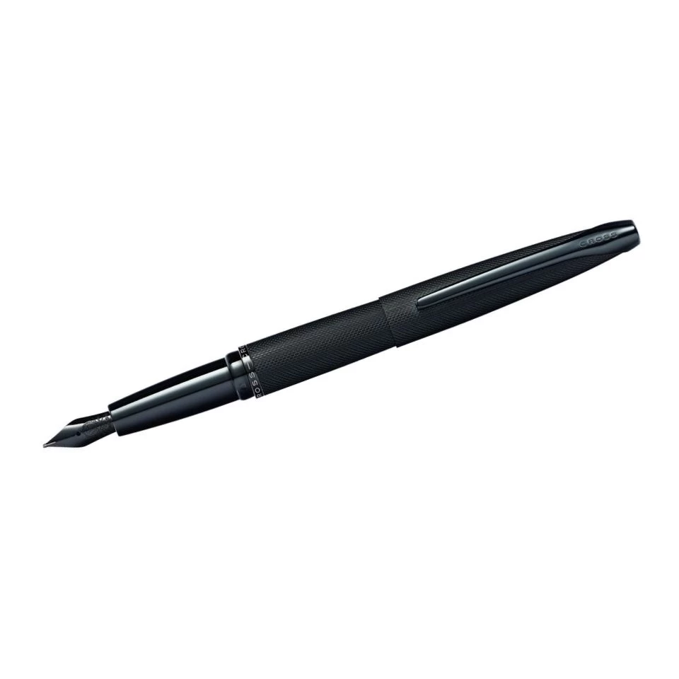 Cross® Cross 886-41MJ ATX Brushed Black Fountain Pen - A2160