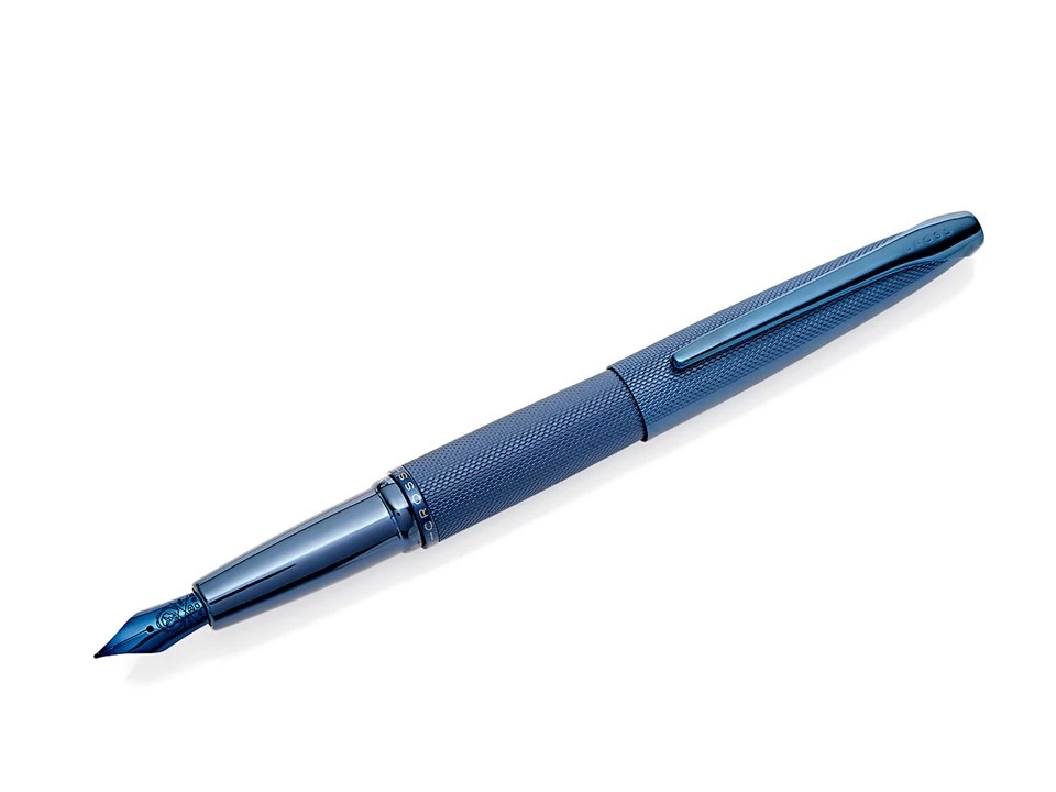 Cross® Cross 886-45MJ ATX Dark Blue PVD Fountain Pen - A2193 - Image 2