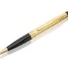 Stratton Black And Gold Tone Ballpoint Pen - A2224