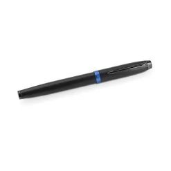 Parker® Parker IM 2172860 Marine Blue Vibrant Rings Rollerball Pen - A23117
