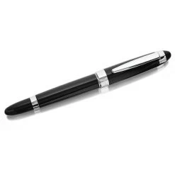 Hugo Boss Icon Black And Chrome Fountain Pen - A2409