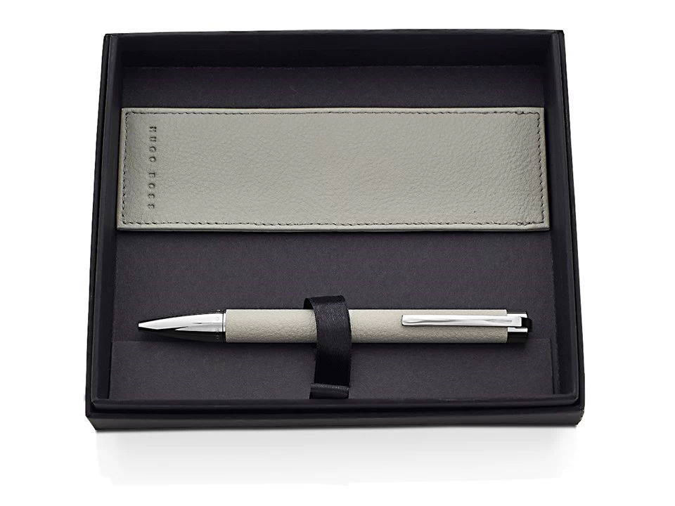 Hugo Boss Storyline Ballpoint Pen And Case Set - A24101