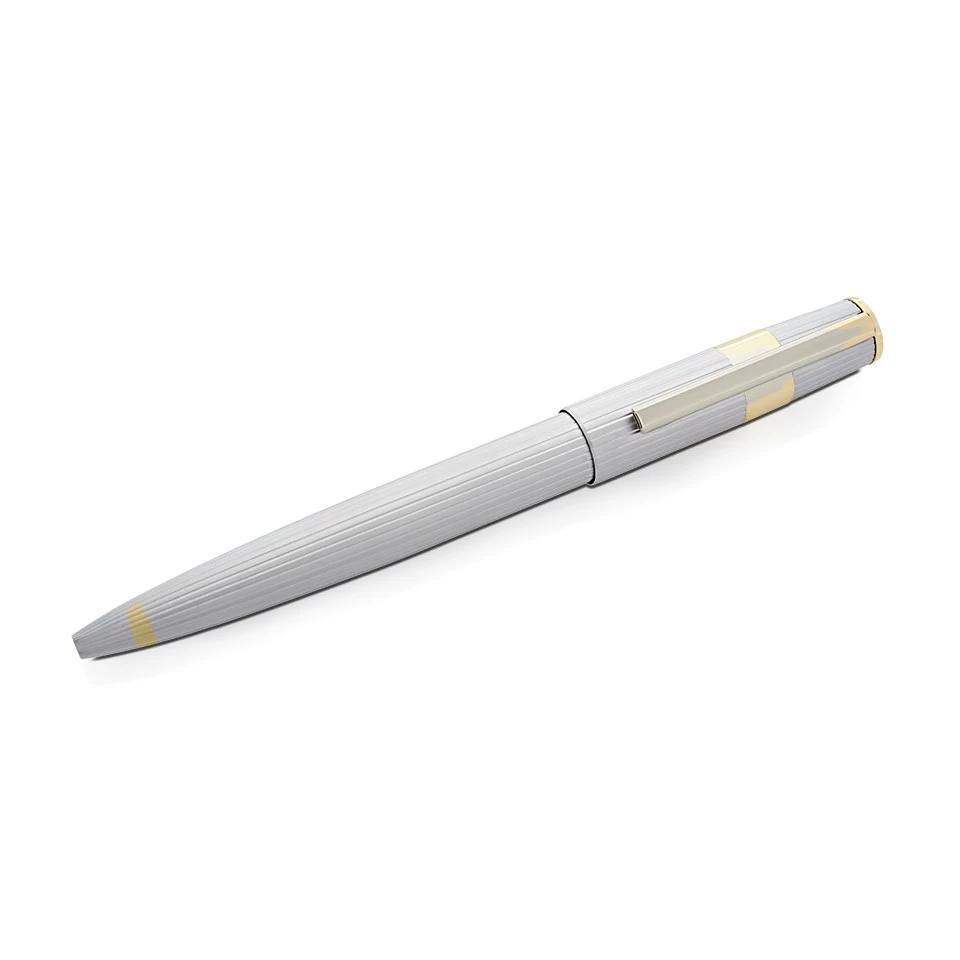 Hugo Boss Gear Pinstripe Two Tone Ballpoint Pen - A24109