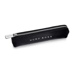 Hugo Boss Black Leather Writing Instruments Case - A2465