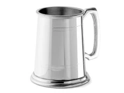 Traditional One Pint Pewter Tankard - A3602