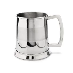 Stainless Steel Devon One Pint Tankard - A3625