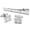 Stone Set Cufflinks And Tie Slide Set - A4556
