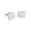 Sterling Silver Engravable Cufflinks - A4724