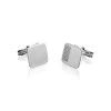 Sterling Silver Square Cufflinks - A4725