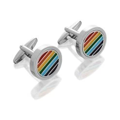 Rainbow Cufflinks - A5218