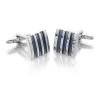 Light Blue Cat's Eye Cufflinks - A5398