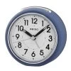 Seiko Round Blue Alarm Clock - C0535