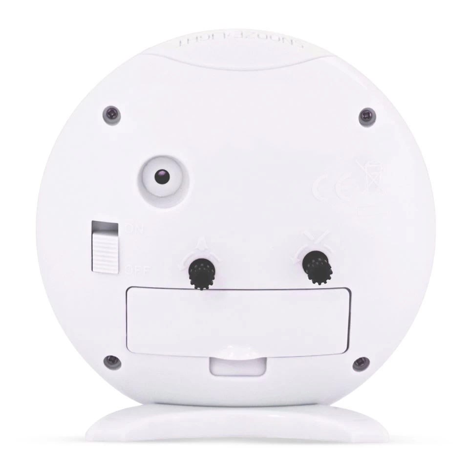 Acctim White Time Teacher Alarm Clock - C0557 - Image 3