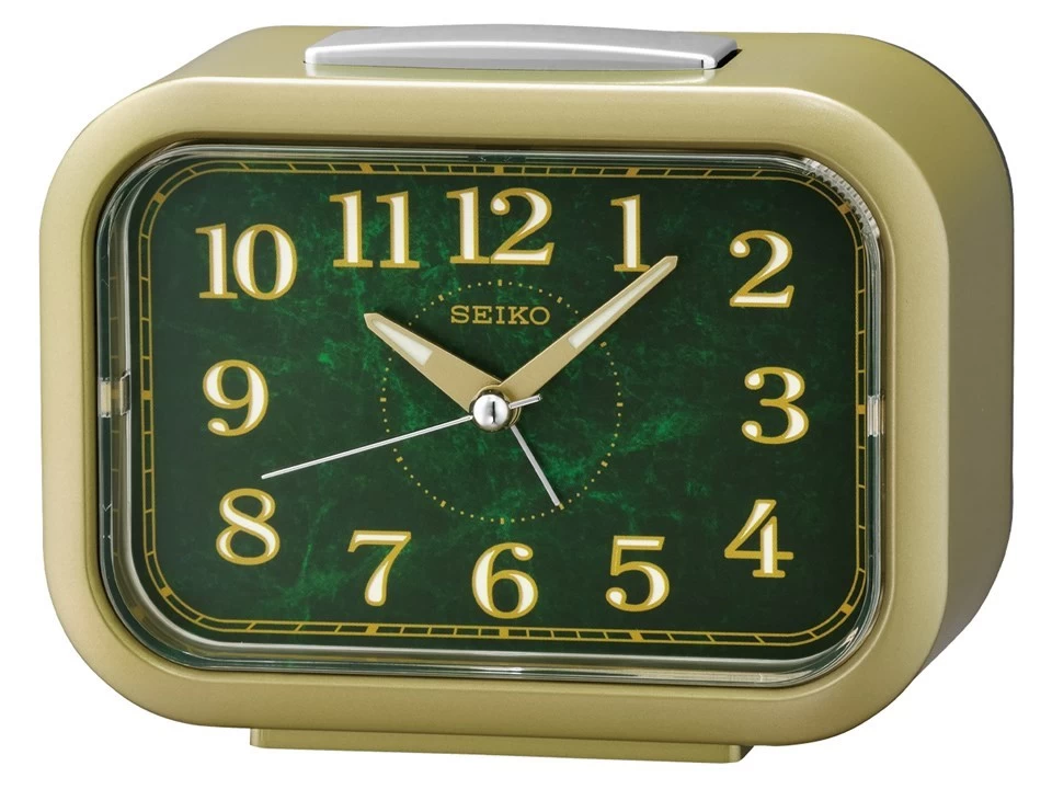 Seiko Green Dial Alarm Clock - C06100