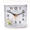 Silent Sweep White Alarm Clock - C06102