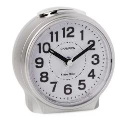 Champion Silver Arch Alarm Clock - C06123