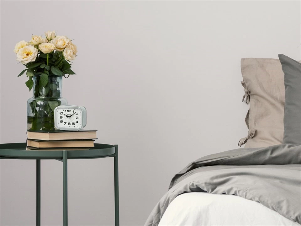 Seiko QHK050S Silver LumiBrite Alarm Clock - C0769 - Image 2