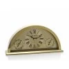 Widdop Gold Tone Arched Mantel Clock - C1259