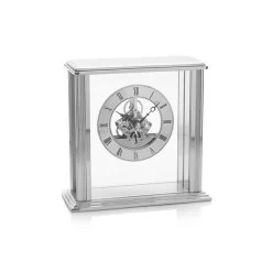 Acctim Skeleton Glass Mantel Clock - C1263