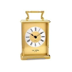 Widdop Gilt Carriage Clock - C1702