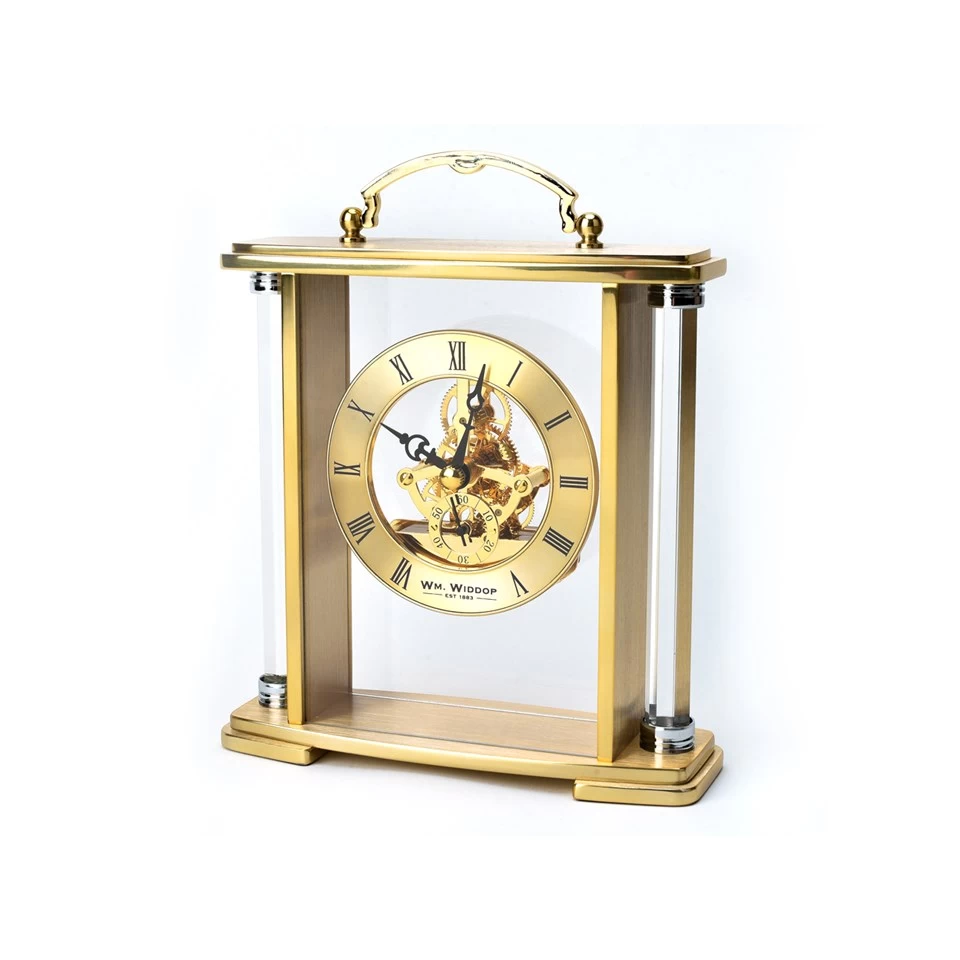 Widdop Gold Plated Aluminium Carriage Clock - C1740 - Image 2