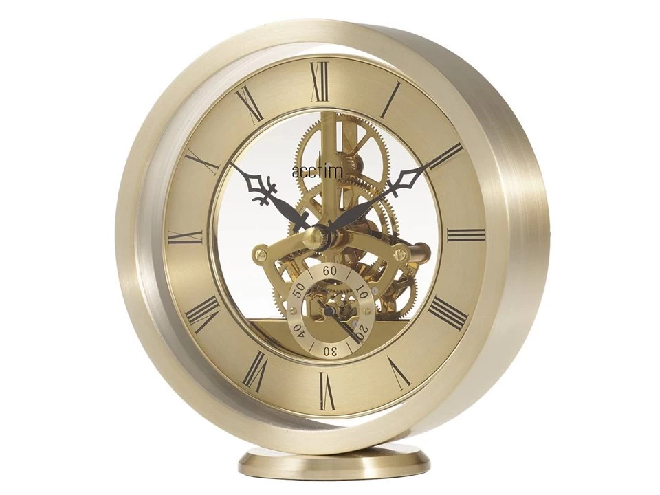 Acctim Skeleton Table Clock - C1762