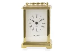 Widdop Brass Effect Carriage Clock - C1788