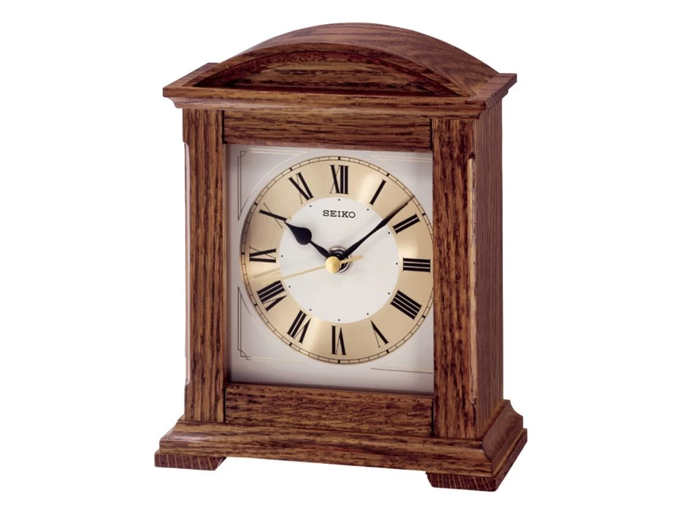 Seiko QXG123B Wooden Mantel Clock - C18102