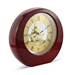 David Peterson SKC10 Piano Finish Skeleton Mantel Clock - C18110