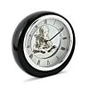 David Peterson SKC17/S Black Chrome Skeleton Mantel Clock - C18115