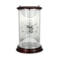 David Peterson SKC18 Piano Finish Skeleton Mantel Clock - C18116