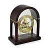 David Peterson SKC13 Dark Wood Skeleton Mantel Clock - C18122