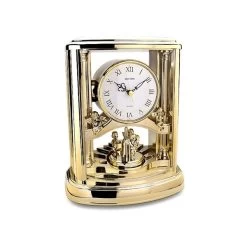 Rhythm Gilt Musical Anniversary Clock - C1870