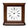 Widdop Walnut Finish Westminster Chime Mantel Clock - C1887