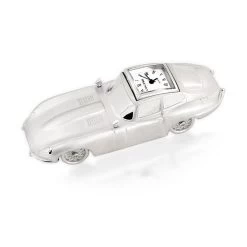 Miniature E-Type Jaguar Clock - C2928