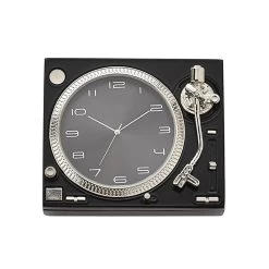 Miniature Record Player Clock - C2940
