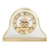 Widdop Napoleon Skeleton Dial Mantel Clock - C3012