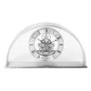 Widdop Silver Arch Skeleton Mantel Clock - C3017