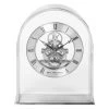 Widdop Silver Arch Skeleton Mantel Clock - C3018