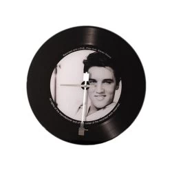 Elvis Glass Record Wall Clock - C57121