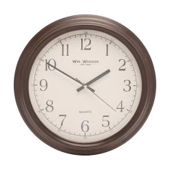 Widdop Classic Wooden Wall Clock - C57159