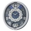 Seiko QXM379S Silver Melody In Motion Wall Clock - C5951