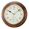 Seiko QXA432B Oak Wall Clock - C7150