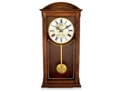 Seiko QXH030B Oak Pendulum Chiming Wall Clock - C7165