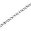 9ct White Gold Diamond Brick Link Bracelet - 1/2ct - D5720