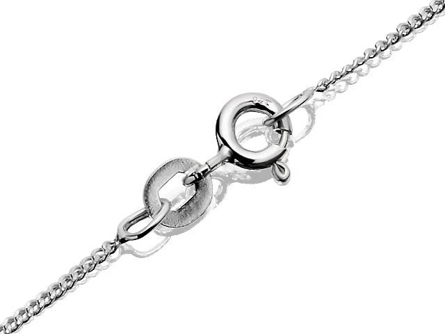 Silver Cross And Chain - F3786 - Image 2