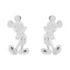 Disney Silver Mickey Mouse Stud Earrings - 13mm - F6702