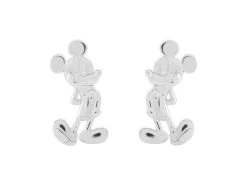 Disney Silver Mickey Mouse Stud Earrings - 13mm - F6702
