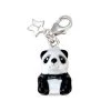 Tingle SCH84 Silver Enamel Panda Charm - F8014