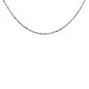 Silver Diamond Cut Tube Chain - 18in - F8811